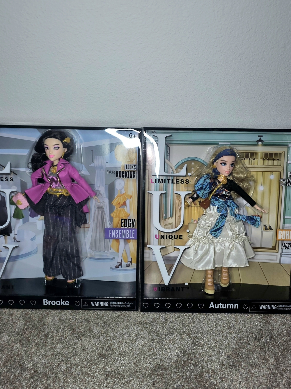 Brooke Fashion Doll - Pink & Black Outfit
